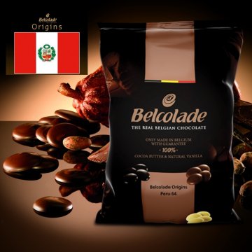 CIOCCOLATO CT PERÙ 64 DROPS FONDENTE KG 1X8